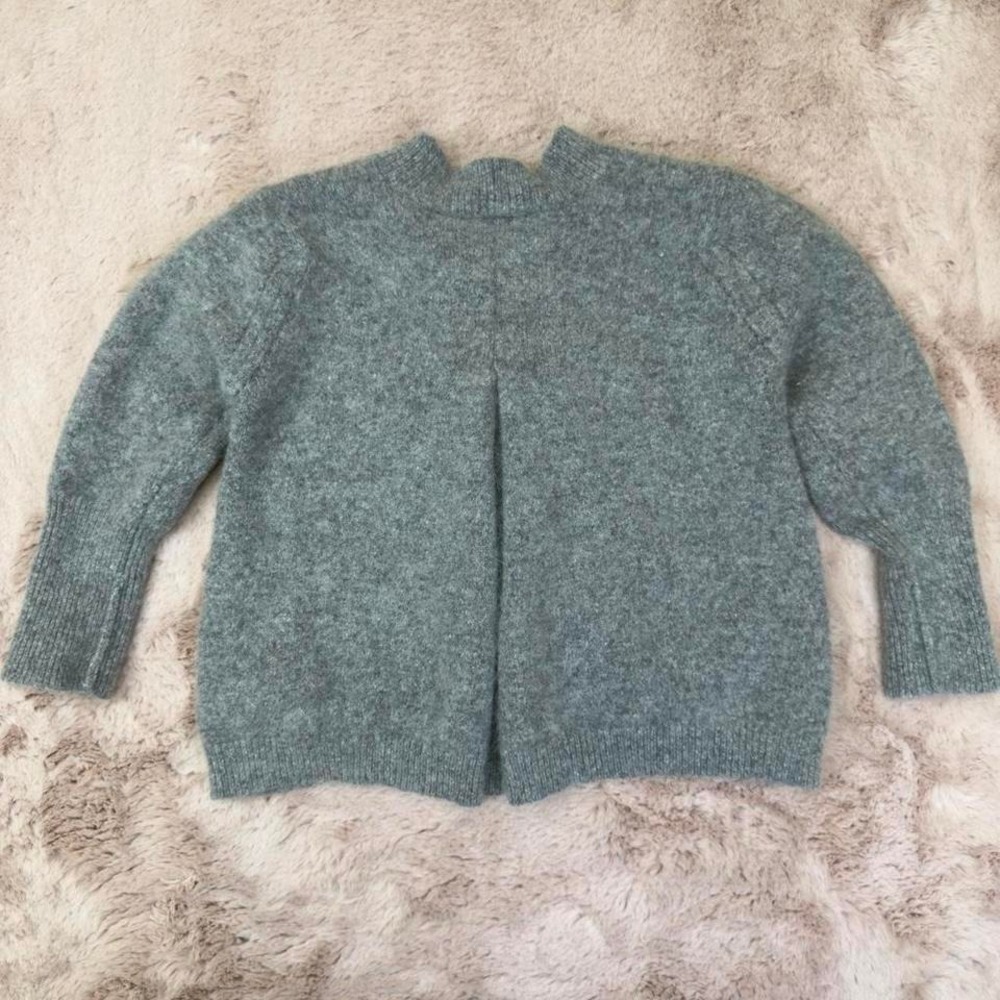 Marc Jacobs Angora Bow Cardigan, angora & Lambswool blend, - Picture 4 of 8